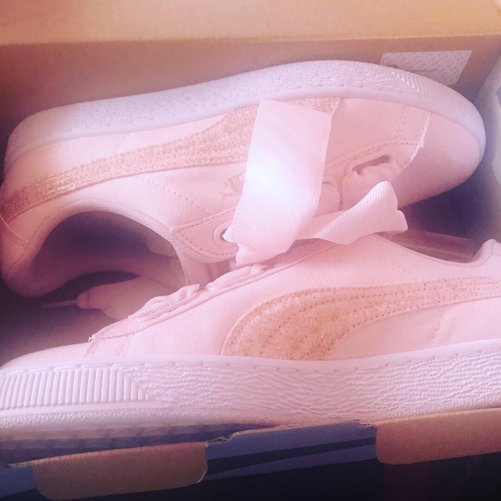 Puma Basket Heart Sneakers